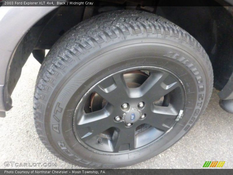 Black / Midnight Gray 2003 Ford Explorer XLT 4x4