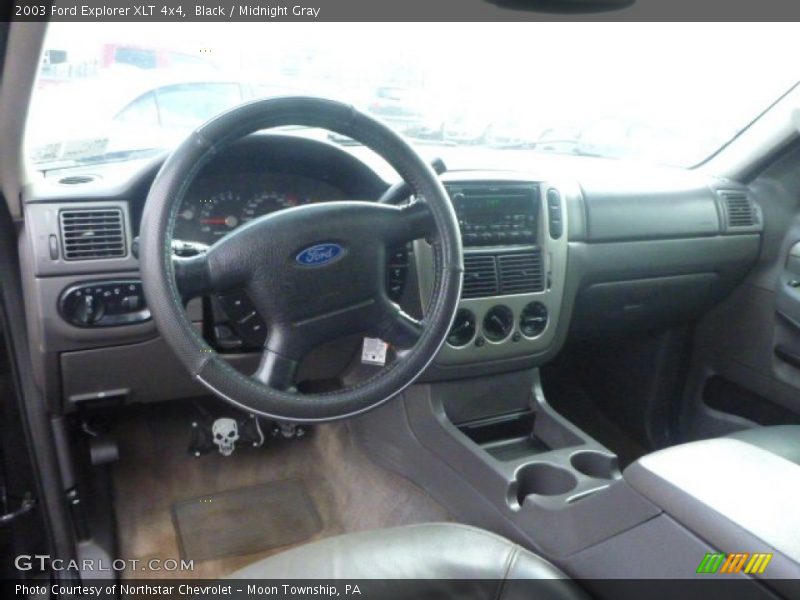  2003 Explorer XLT 4x4 Midnight Gray Interior