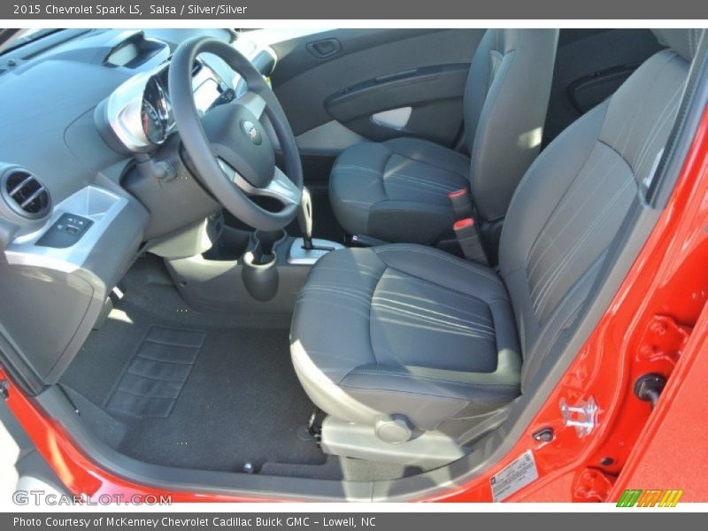 Salsa / Silver/Silver 2015 Chevrolet Spark LS