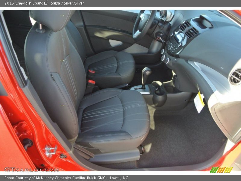 Salsa / Silver/Silver 2015 Chevrolet Spark LS
