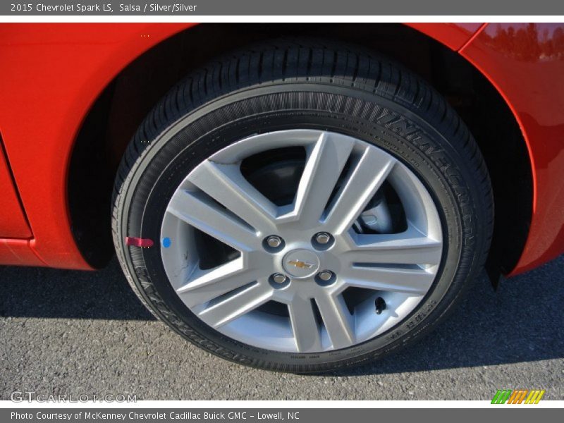 Salsa / Silver/Silver 2015 Chevrolet Spark LS