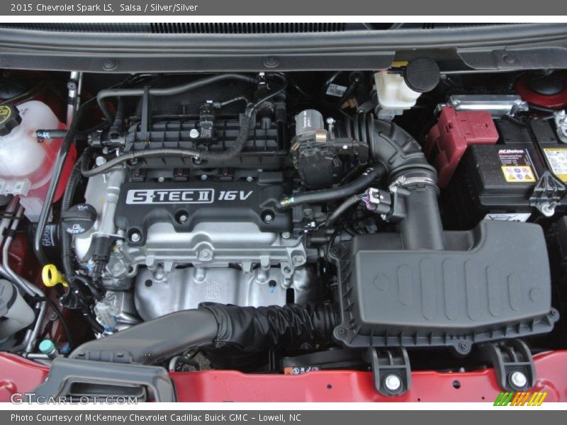  2015 Spark LS Engine - 1.2 Liter DOHC 16-Valve VVT ECOTEC 4 Cylinder