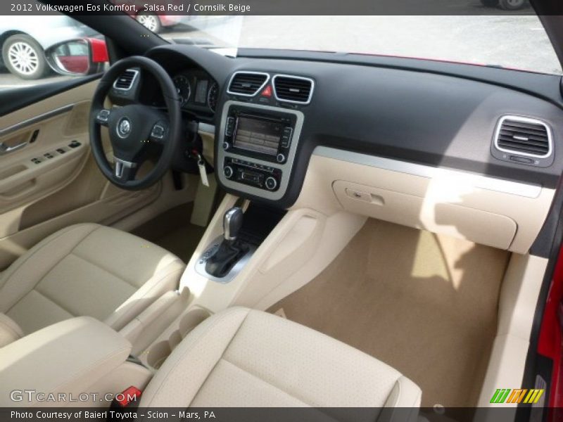 Salsa Red / Cornsilk Beige 2012 Volkswagen Eos Komfort