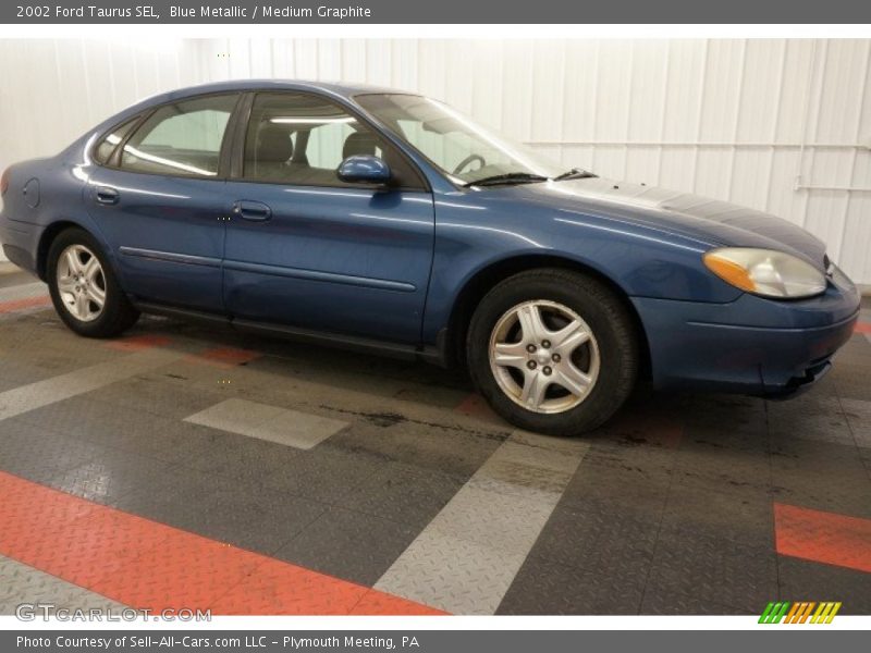 Blue Metallic / Medium Graphite 2002 Ford Taurus SEL