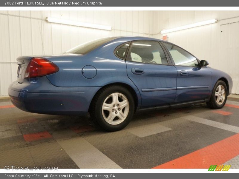 Blue Metallic / Medium Graphite 2002 Ford Taurus SEL