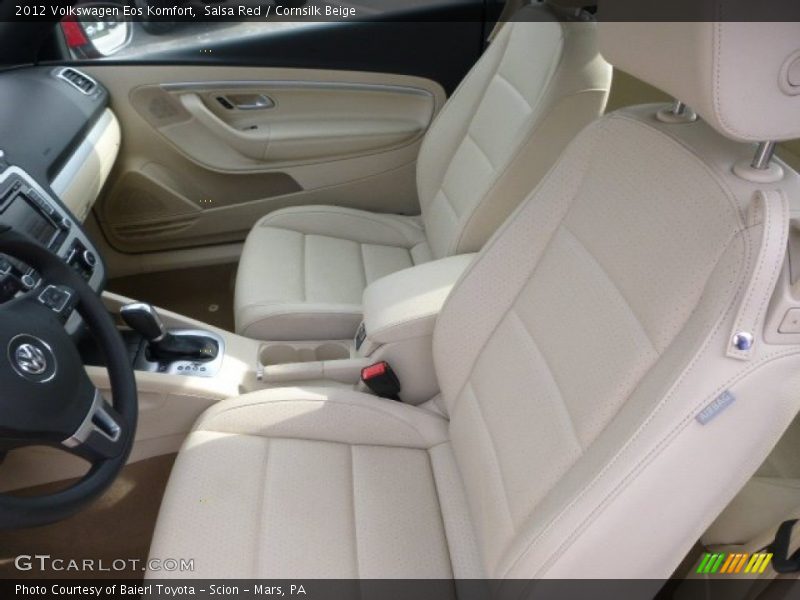 Salsa Red / Cornsilk Beige 2012 Volkswagen Eos Komfort