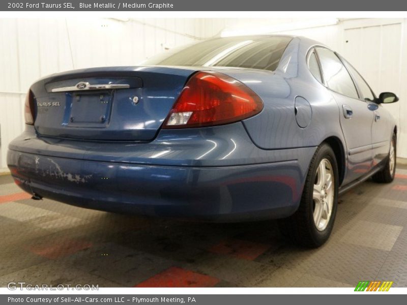 Blue Metallic / Medium Graphite 2002 Ford Taurus SEL