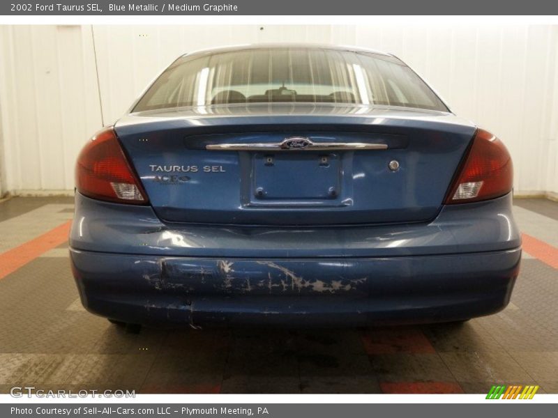Blue Metallic / Medium Graphite 2002 Ford Taurus SEL
