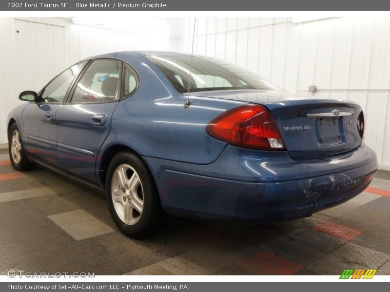 Blue Metallic / Medium Graphite 2002 Ford Taurus SEL
