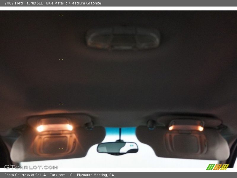 Blue Metallic / Medium Graphite 2002 Ford Taurus SEL