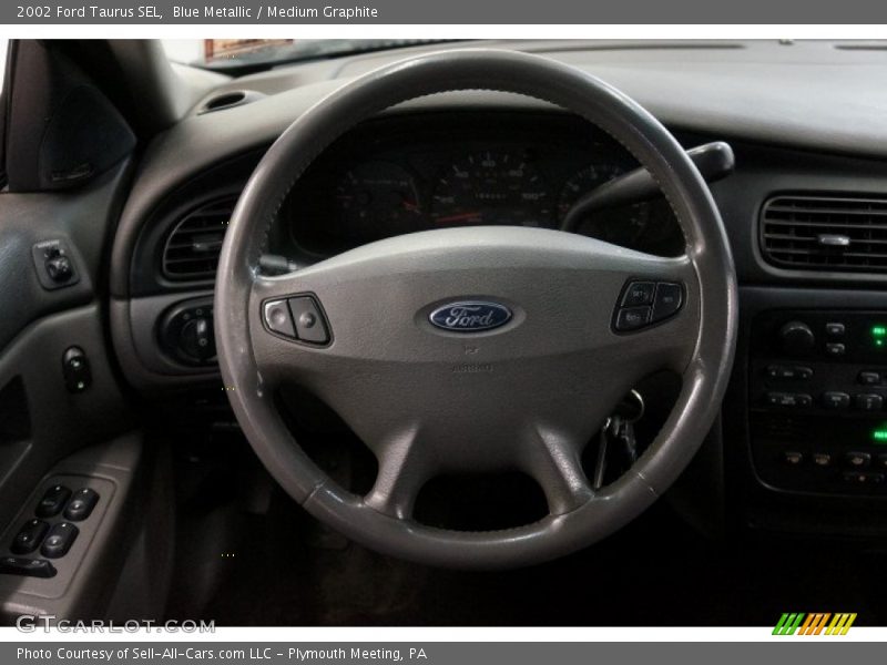 Blue Metallic / Medium Graphite 2002 Ford Taurus SEL