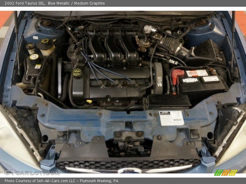 Blue Metallic / Medium Graphite 2002 Ford Taurus SEL