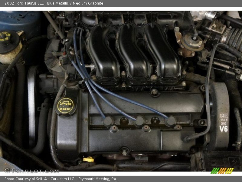 Blue Metallic / Medium Graphite 2002 Ford Taurus SEL