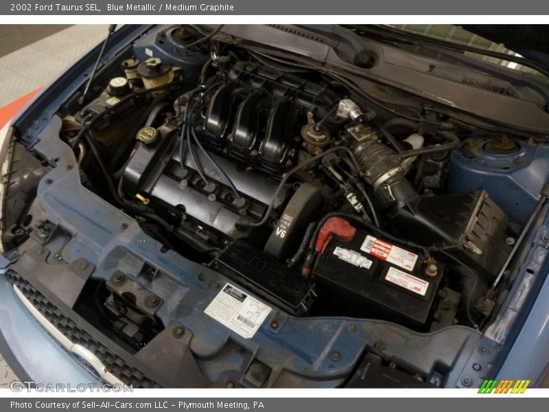 Blue Metallic / Medium Graphite 2002 Ford Taurus SEL