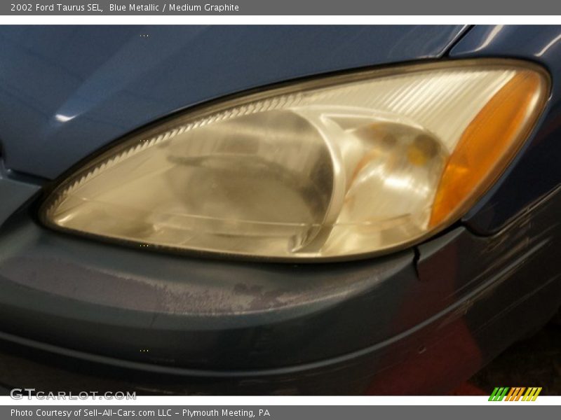 Blue Metallic / Medium Graphite 2002 Ford Taurus SEL