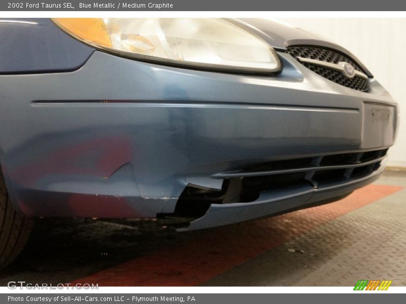 Blue Metallic / Medium Graphite 2002 Ford Taurus SEL