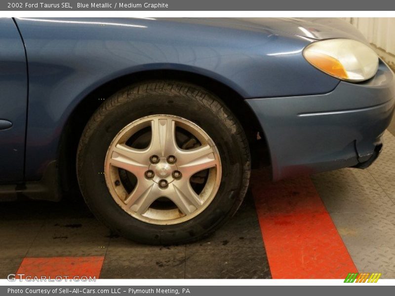 Blue Metallic / Medium Graphite 2002 Ford Taurus SEL