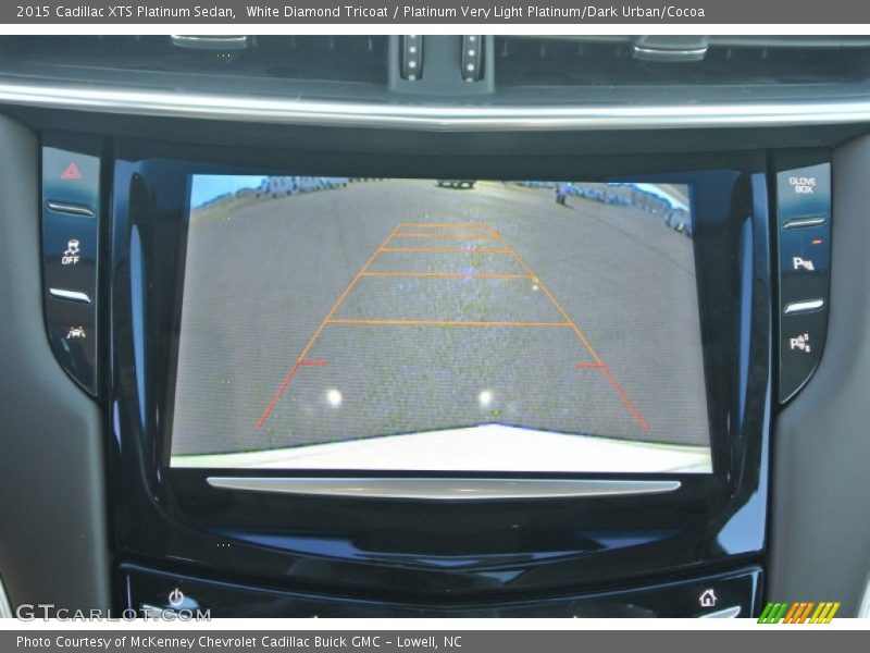 White Diamond Tricoat / Platinum Very Light Platinum/Dark Urban/Cocoa 2015 Cadillac XTS Platinum Sedan