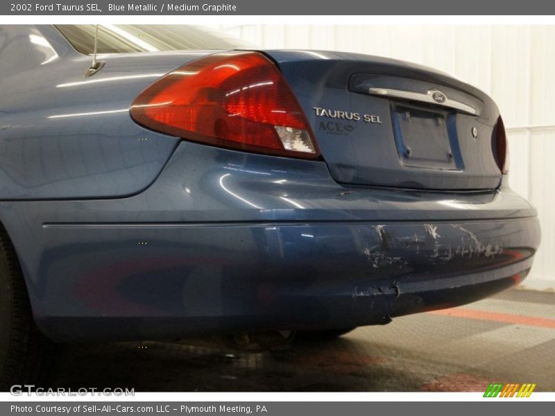 Blue Metallic / Medium Graphite 2002 Ford Taurus SEL