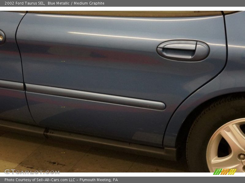 Blue Metallic / Medium Graphite 2002 Ford Taurus SEL