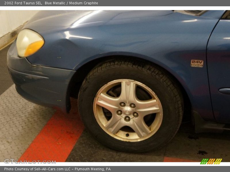 Blue Metallic / Medium Graphite 2002 Ford Taurus SEL