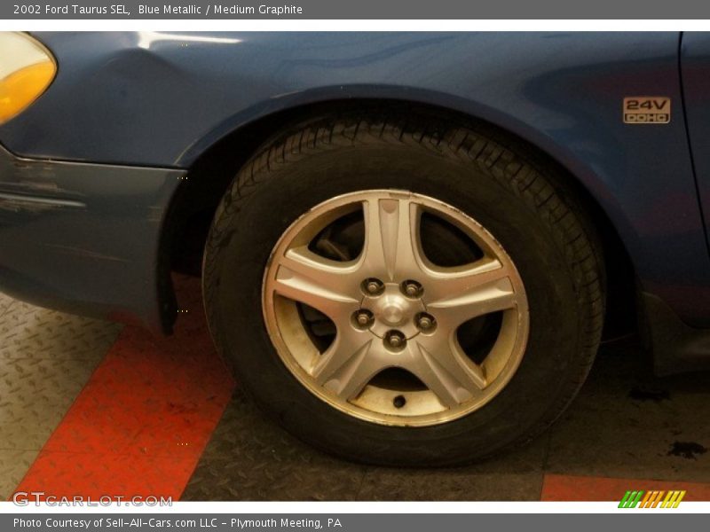 Blue Metallic / Medium Graphite 2002 Ford Taurus SEL