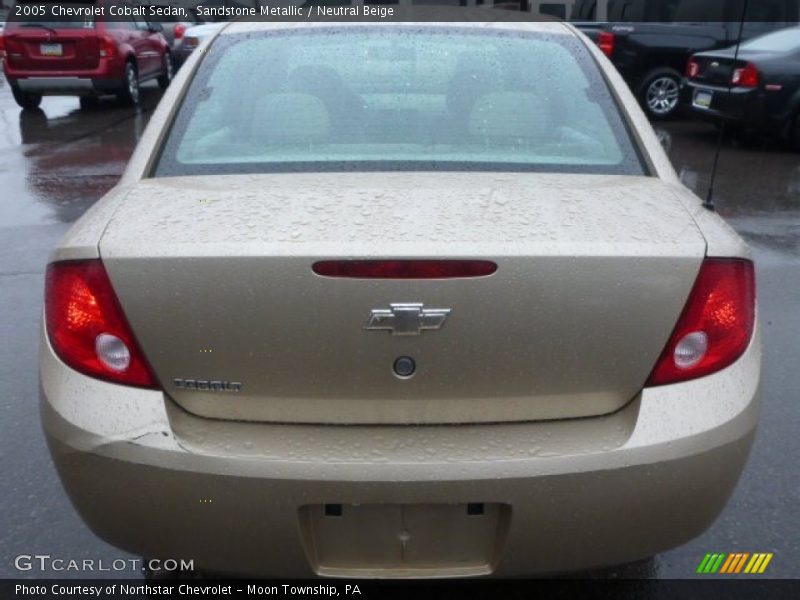 Sandstone Metallic / Neutral Beige 2005 Chevrolet Cobalt Sedan