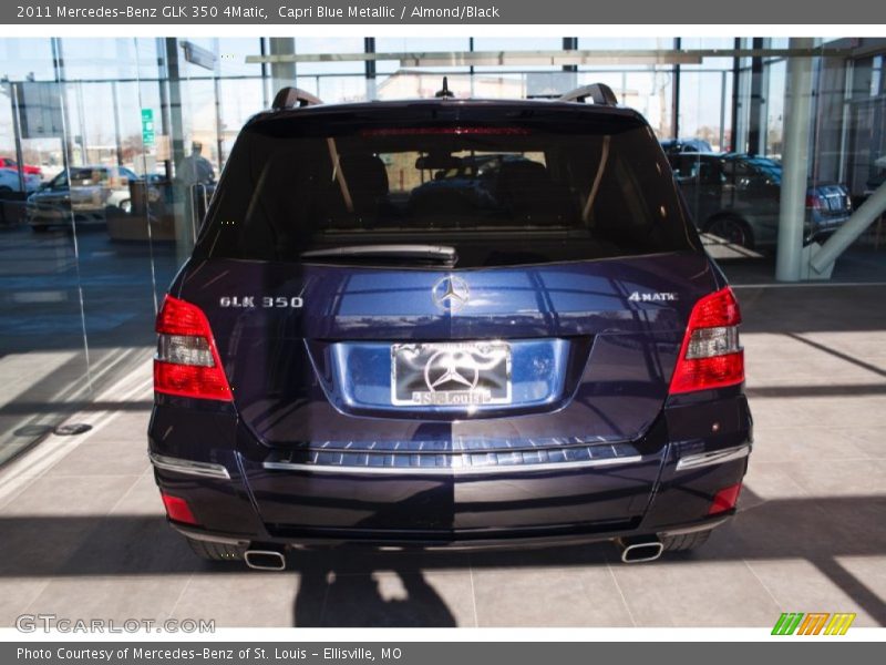 Capri Blue Metallic / Almond/Black 2011 Mercedes-Benz GLK 350 4Matic