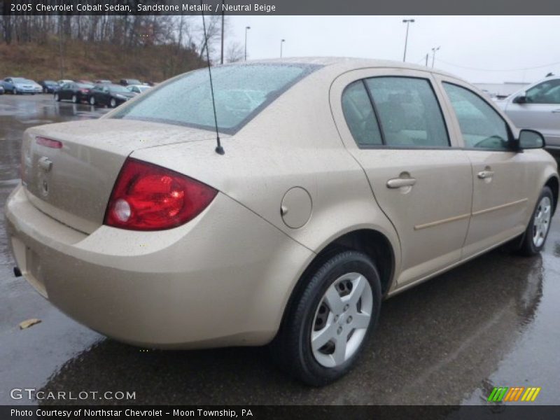 Sandstone Metallic / Neutral Beige 2005 Chevrolet Cobalt Sedan