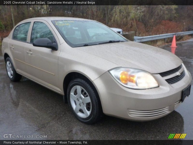 Sandstone Metallic / Neutral Beige 2005 Chevrolet Cobalt Sedan