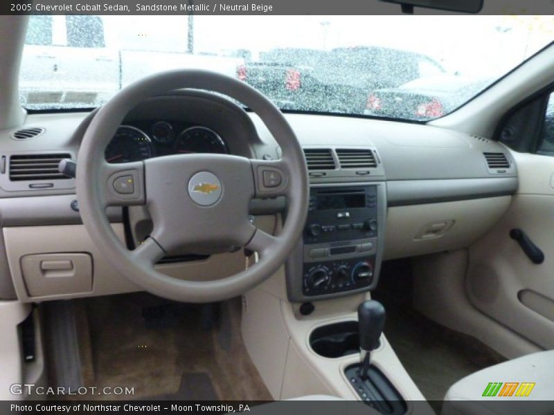 Sandstone Metallic / Neutral Beige 2005 Chevrolet Cobalt Sedan