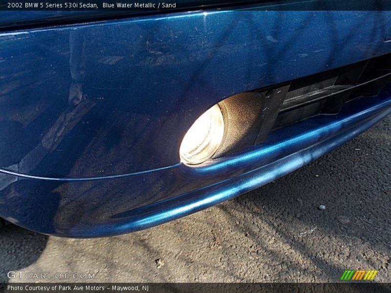 Blue Water Metallic / Sand 2002 BMW 5 Series 530i Sedan