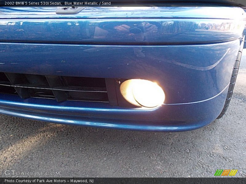 Blue Water Metallic / Sand 2002 BMW 5 Series 530i Sedan