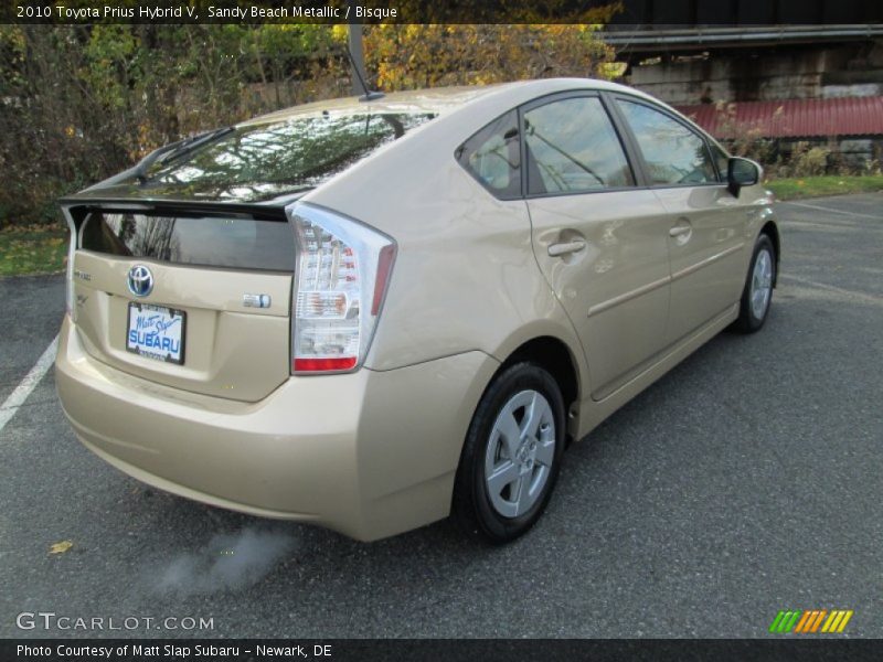 Sandy Beach Metallic / Bisque 2010 Toyota Prius Hybrid V