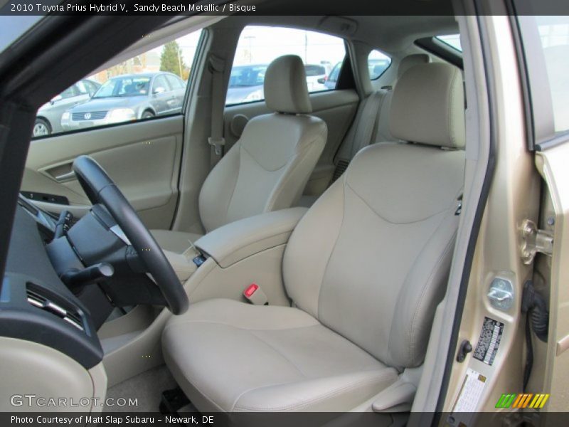 Sandy Beach Metallic / Bisque 2010 Toyota Prius Hybrid V
