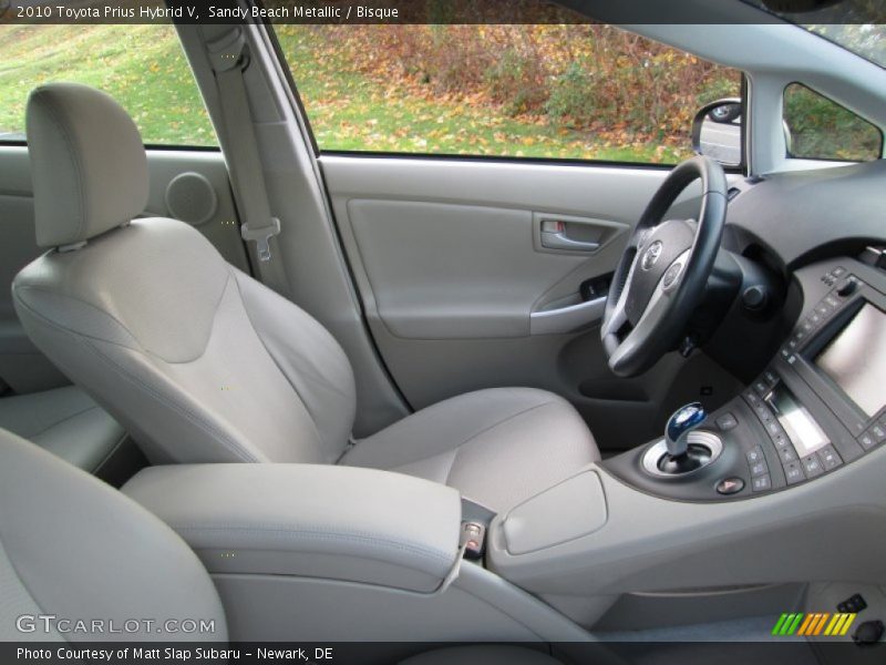 Sandy Beach Metallic / Bisque 2010 Toyota Prius Hybrid V