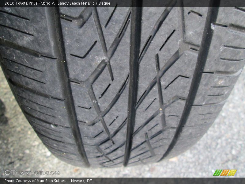 Sandy Beach Metallic / Bisque 2010 Toyota Prius Hybrid V