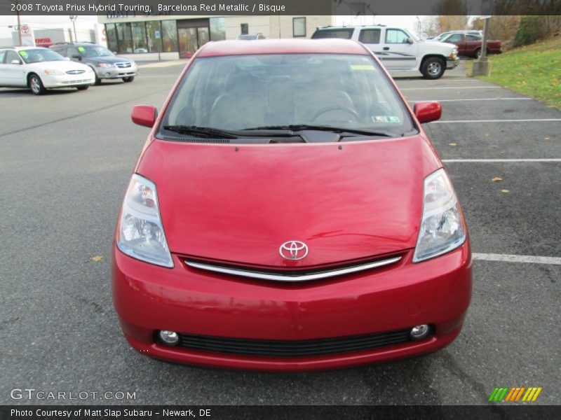 Barcelona Red Metallic / Bisque 2008 Toyota Prius Hybrid Touring