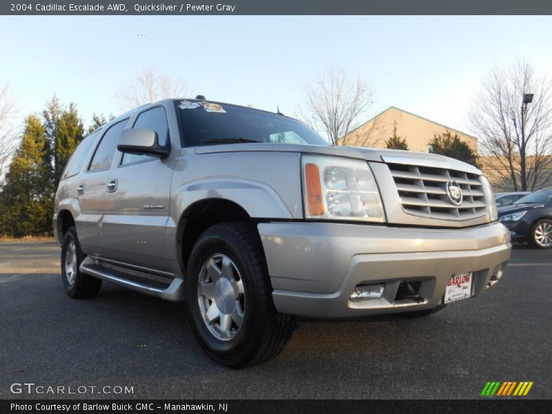 Quicksilver / Pewter Gray 2004 Cadillac Escalade AWD