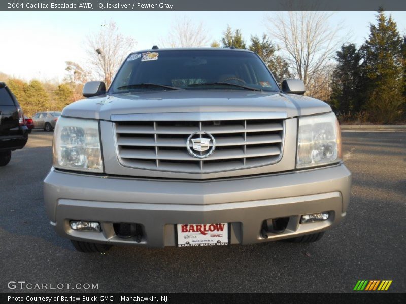 Quicksilver / Pewter Gray 2004 Cadillac Escalade AWD