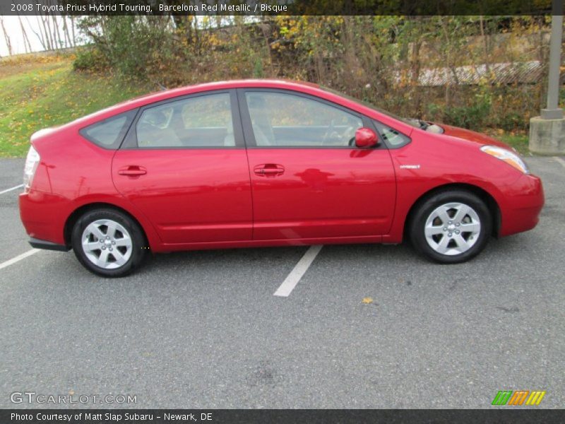 Barcelona Red Metallic / Bisque 2008 Toyota Prius Hybrid Touring