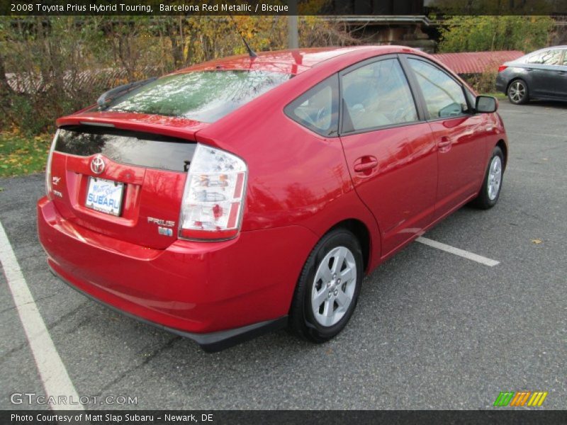 Barcelona Red Metallic / Bisque 2008 Toyota Prius Hybrid Touring