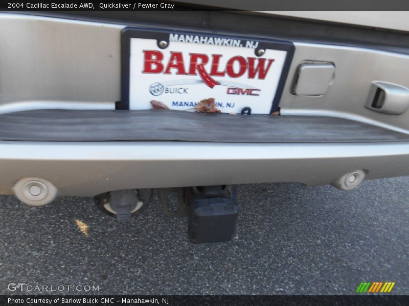 Quicksilver / Pewter Gray 2004 Cadillac Escalade AWD