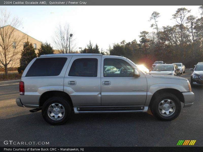 Quicksilver / Pewter Gray 2004 Cadillac Escalade AWD