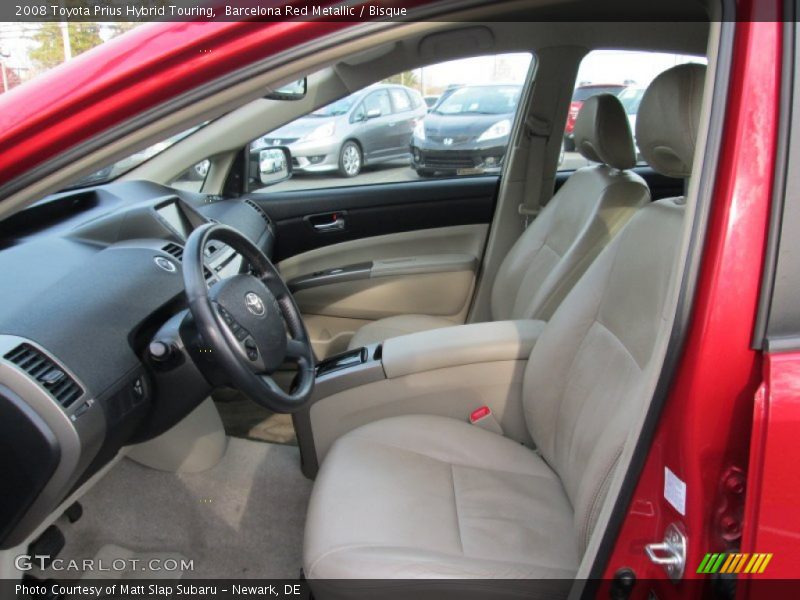 Barcelona Red Metallic / Bisque 2008 Toyota Prius Hybrid Touring