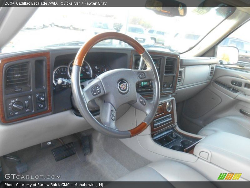 Quicksilver / Pewter Gray 2004 Cadillac Escalade AWD