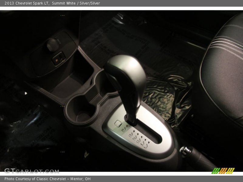 Summit White / Silver/Silver 2013 Chevrolet Spark LT