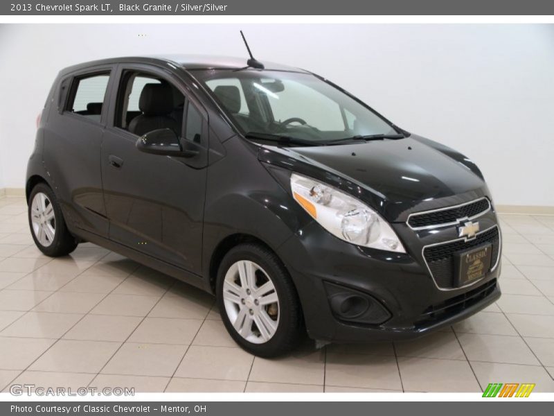 Black Granite / Silver/Silver 2013 Chevrolet Spark LT