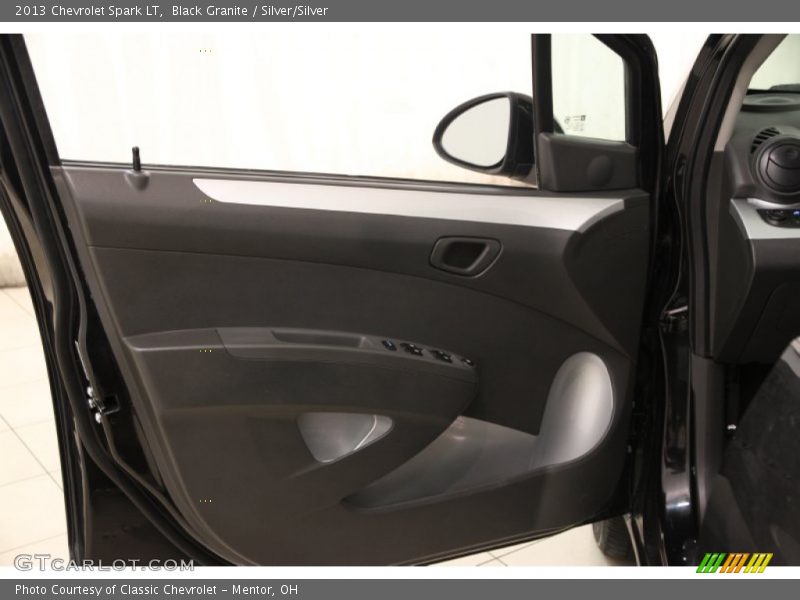 Black Granite / Silver/Silver 2013 Chevrolet Spark LT
