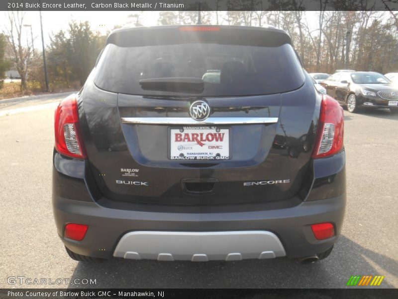 Carbon Black Metallic / Titanium 2014 Buick Encore Leather